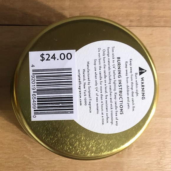 German Shepherd Candle in Tin by Scripted Fragrance NEW Hand poured soy wax - Picture 6 of 7